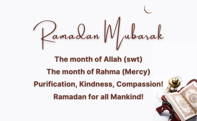 Ramadan Mubarak